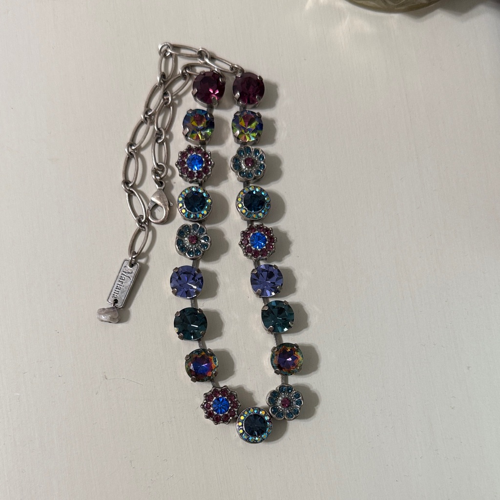 Mariana Multicolor Crystal Necklace